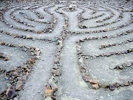 Stone labyrinth