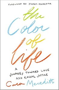 Book cover, titled 'The Color of Life; Journey Towards Racial Justice'